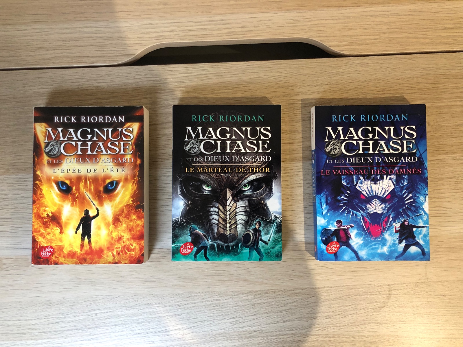 Trilogie magnus Chase et les dieux d’Asgard, livre de poche